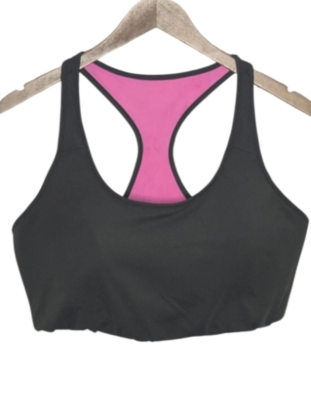 Love & Sports Reversible Green Pink Sports Bra